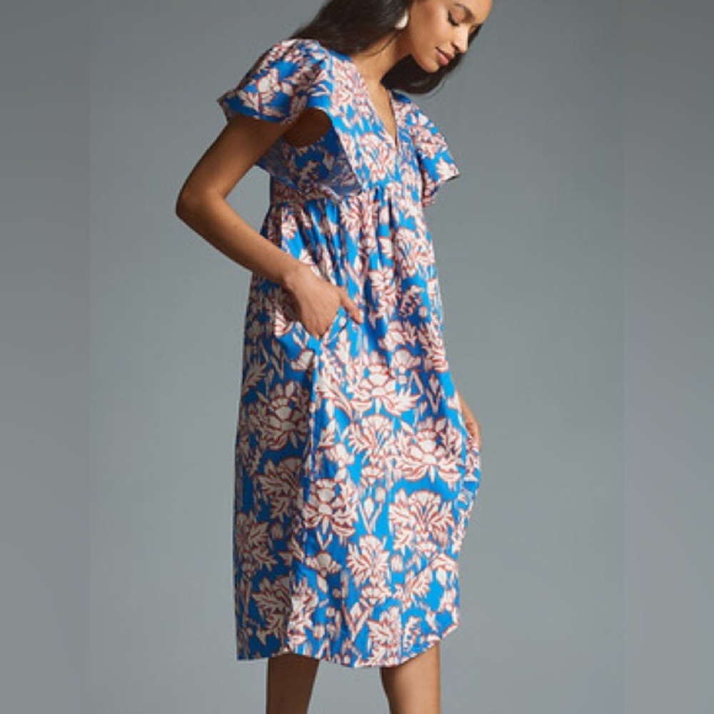 Maeve by Anthropologie midi dress, size small